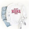 Simply Sage Market Women's Graphic Sweatshirt Pink Mama Era Varsity - 3 of 4