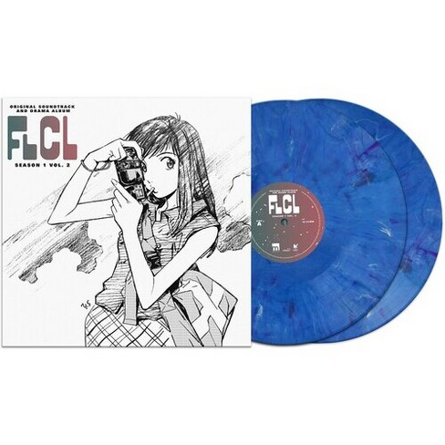 The Pillows - FLCL Season 1 Vol. 2 - O.S.T. (Drama Album) (Colored Vinyl Blue Gatefold LP Jacket 150 Gram Vinyl) - image 1 of 1