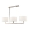 Livex Lighting Hayworth 3 - Light Chandelier in  Brushed Nickel - 4 of 4