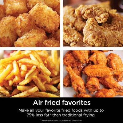 Ninja Black and Gray 4-Quart Ceramic Hot Air Fryer