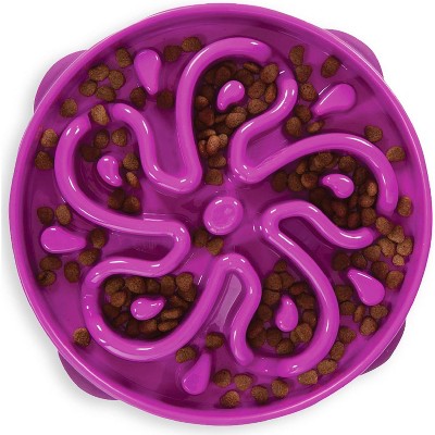 Fun Feeder Slo Bowl, Large Slow Feeder Dog Bowl, 4 Cups