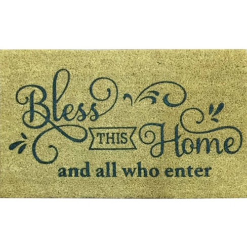 J&v Textiles home Outdoor Coir Doormat 18 X 30 : Target