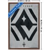 Trends International WNBA Las Vegas Aces - Logo 25 Framed Wall Poster Prints - 3 of 4