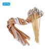Unique Bargains Bell Ornament Wedding Birthday Party Ribbon Streamer Fairy Wands 24 Pcs - 3 of 4