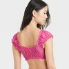 Women's Lace Off the Shoulder Bralette - Colsie™ - image 2 of 4