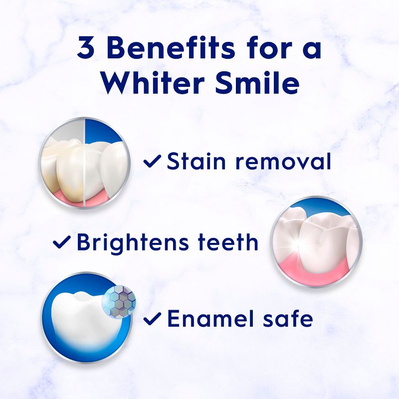 Crest 3D White Advanced Teeth Whitening Arctic Fresh Toothpaste - 3.3oz, 5 of 12