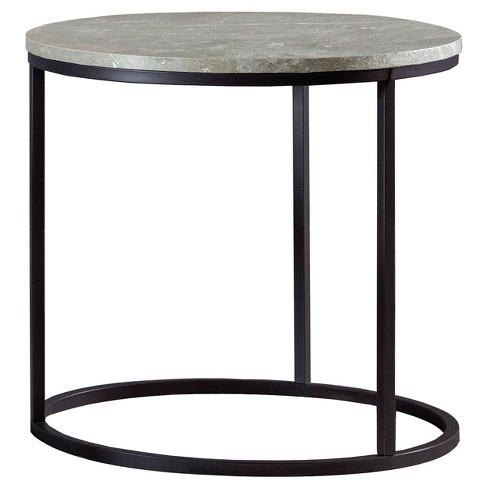 Marble end hot sale table target