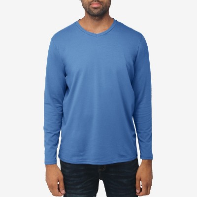 X RAY Men's V Neck & Henley Long Sleeve t shirts,new tshirt