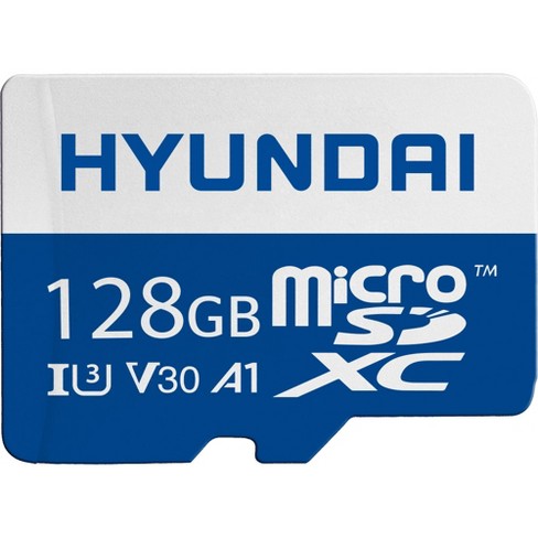 Hyundai Microsd 128gb U3 4k Retail W Adapter Target