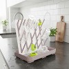 Baby Bottle Drying Rack with 20 Hooks – Space-Saving Vertical Bottle Holder Organizer for Countertop - 2 of 4