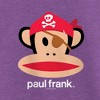 Girl's Paul Frank Halloween Julius the Monkey Pirate T-Shirt - 2 of 4