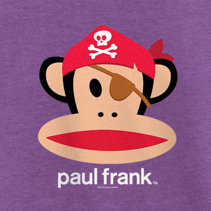Girl's Paul Frank Halloween Julius the Monkey Pirate T-Shirt, 2 of 5