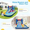 Costway 6-in-1 Inflatable Water Castle Kids Bouncer with 50 Ocean Balls & 735W Blower - 4 of 4