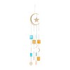 41" Iron Contemporary Moon and Star Windchime Gold/Blue/Orange - Olivia & May - 3 of 4