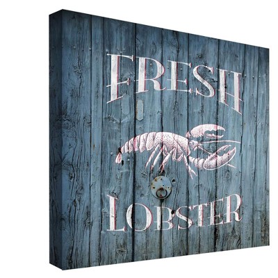 16" x 16" Fresh Lobster Decorative Wall Art - PTM Images