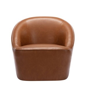 Barrel Swivel Chair - WOVENBYRD - 1 of 4