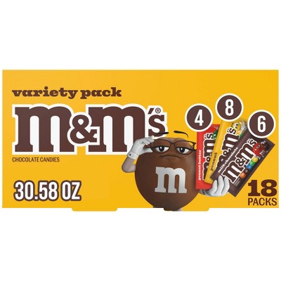 Mars - M&M's Halloween Full Size Milk Chocolate Variety Pack - 30.58oz/18ct