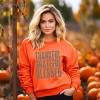Thankful Grateful Blessed Block Distressed - Women's Graphic Sweatshirt - 2 of 4