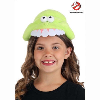 HalloweenCostumes.com    Ghostbusters Plush Slimer Headband, White/Pink/Green