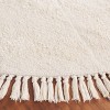 Easy Care ECR213 Handmade Woven Area Rug - Ivory - 6'-0" x 6'-0" Round - Safavieh - 3 of 3