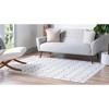 Unique Loom    Matrix Trellis Tile Area Rug - 4 of 4