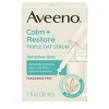 Aveeno Calm and Restore Triple Oat Serum - 1 fl oz - image 2 of 4
