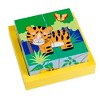 Orange Tree Toys: Jungle Animals - Four Blocks Puzzle - Hand Painted Colorful Wooden - 4 of 4