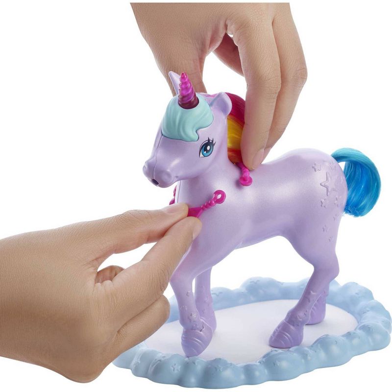 Barbie Rainbow Potty Unicorn Playset, 6 of 8