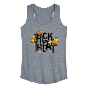 Women's - Pokémon - Trick Or Treat Graphic Racerback Tank - 1 of 4