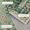 Abynow Medallion Diamond Faded Rustic Indoor Area Rug - 2 of 4