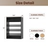 APRILSOUL  Shoe Shelf Short Tower Closet, Modular Closet System, Wall Mounted Wardrobe Organizer for Bedroom or Walk-in Closet - 2 of 4