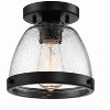 Craftmade Lighting Lodie 1 - Light Flush Mount in  Flat Black - 2 of 3