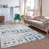 Luxe Weavers Geometric Shape Patterned Indoor Area Rug - 2 of 4