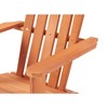 Kumasinova 19"/30"/29" Folding Adirondack Chair,Hemlock Wood Pre-Assembled Outdoor Chairs,330lb Capacity,Camping Chairs for Garden,Patio&Poolside - 4 of 4