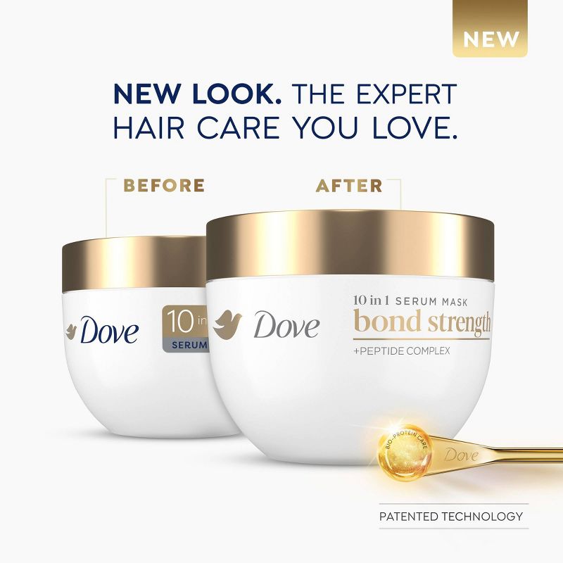 Dove Beauty Bond Strength Peptide Complex Serum Hair Mask - 9.2oz, 5 of 10