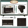 Modern Storage Bench, with Drawers & Removable Cushion, Shoe Bench, for Bedside, Living Room, Entryway, Multiple Design Styles & Color Combinations - 3 of 4