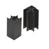 Gardener's Supply Company Raised Garden Bed Lifetime Corners | Rustproof Aluminum Outdoor Planter Box Corner Brackets with Screws & Plastic Cap - 3 of 3