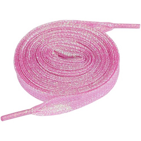 Allegra K Colorful Glitter Sparkling Shiny Flat Sneakers Shoe Laces Rose Red 70cm 27.56 Target