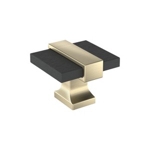 Amerock Overton Split Finish Cabinet or Furniture Knob - 1 of 3