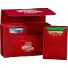 Monster Protectors Magnetic Double Deck Box- Red, Holds 150 Gaming TCGs, Self-Locking Closure, Works w Standard & Smaller Size Gaming Trading Cards - 4 of 4
