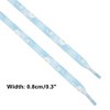 INSPIRE CHIC Colorful Floral Printed Flat Shoelaces for Casual 1 Pair - 3 of 4
