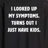 Men's - Instant Message - Looked Up Symptoms Long Sleeve Graphic T-Shirt - 2 of 4