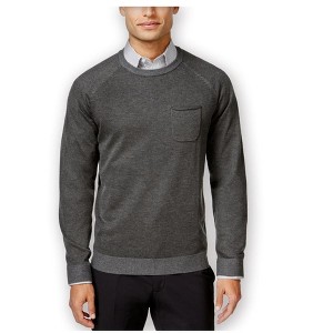 Ryan Seacrest Mens Pocket Crew Pullover Sweater - 1 of 1