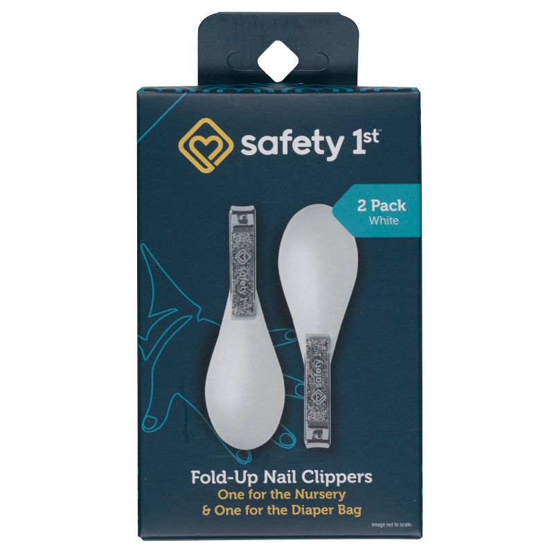 Safety 1st Fold-Up Nail Clippers - 2pk, 1 of 4
