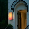 ALOADECOR H20" Smart RGB Modern Large Integrated LED Wall Sconce with Remote and App Control  for Porch Garage Garden - 2 of 4