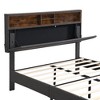 NicBex Queen/Full Size Upholstered Platform Bed with Storage Headboard and USB Port for Adults/Boys/Girls - 4 of 4