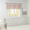 Kumasinova 26"x50" Faux Silk Beaded Valance,Lightweight Small Short Valance with Twisted Tab Top,Lined for Privacy,Bedroom,Machine Washable - 2 of 4