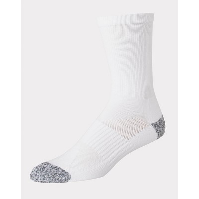 Hanes Calzini Bassi Uomo Active Cool, Bianco, 12 Paia, Tecnologia X-Temp E FreshIQ, Taglia Scarpe 6-12 US / Calzini 10-13 US