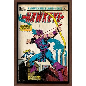 Trends International Marvel Comics - Hawkeye - Hawkeye #1 Framed Wall Poster Prints - 1 of 4