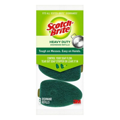 Scotch-Brite Heavy Duty Dishwand Refill - 3pk